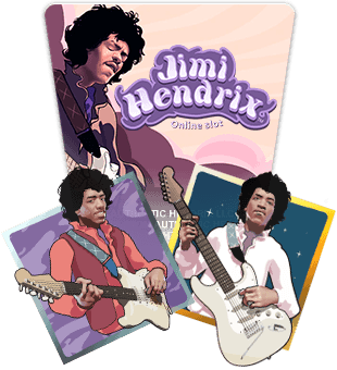Jimi Hendrix traído a usted por NetEnt