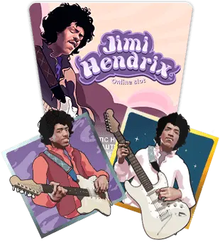 Jimi Hendrix traído a usted por NetEnt