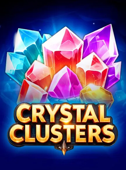 Crystal Clusters - Game Logo