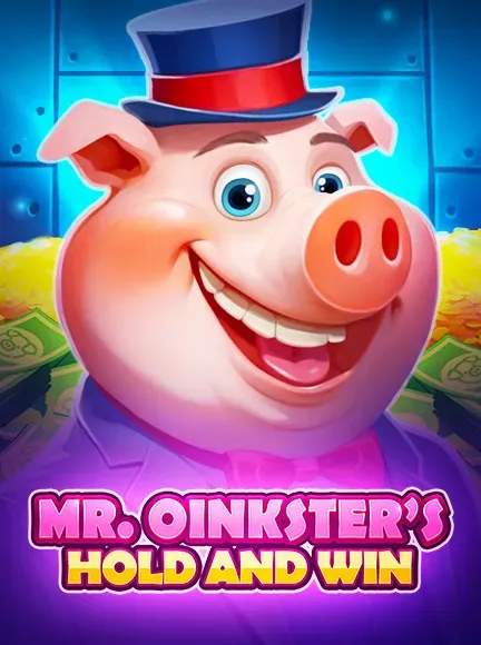 Mr. Oinksters Hold and Win - Game Logo