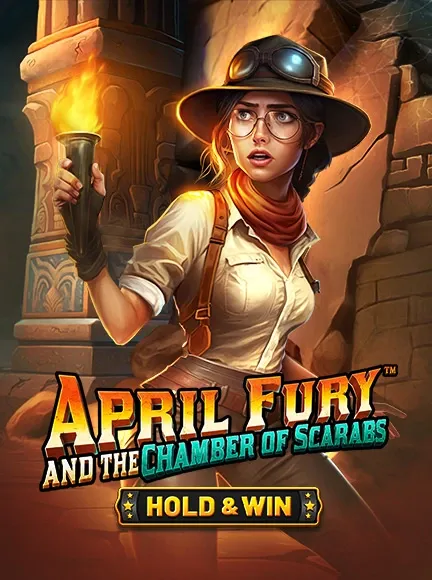 April Fury And The Chamber Of Scarabs - Game Logo