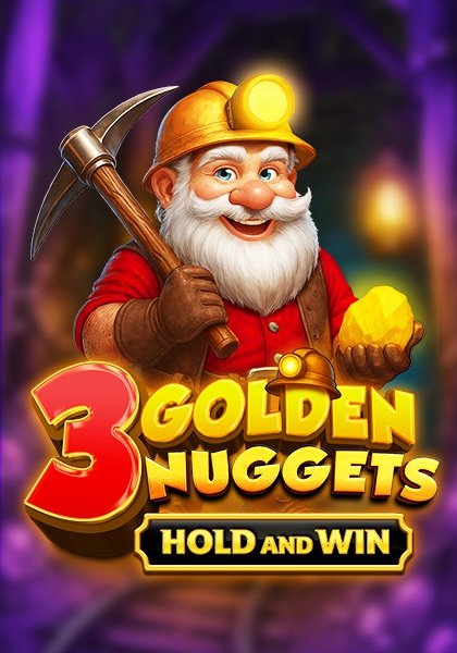3 Golden Nuggets ™ - Hold and Win - Game Image