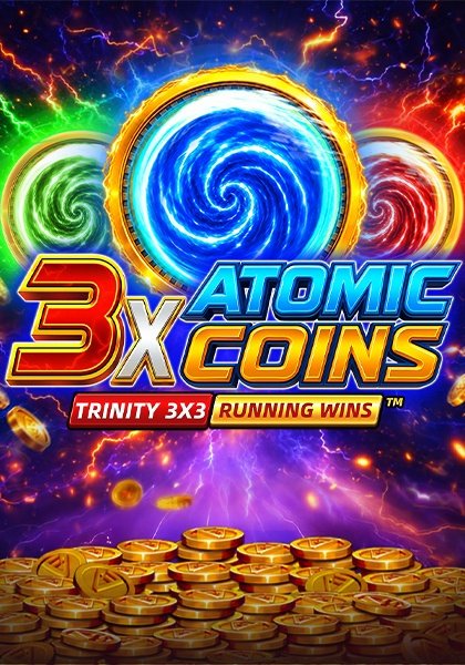 3x Atomic Coins: Trinity Running Wins™ - Game Image