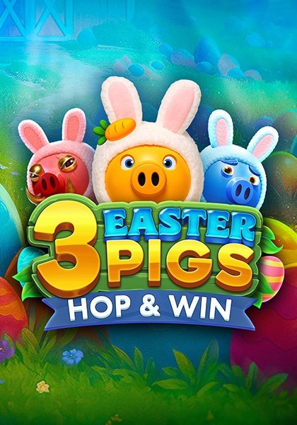 3 Easter Pigs Hop & Win 94 - Game Image