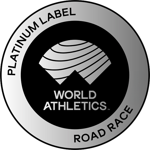 World Athletics Road Races Platinum badge