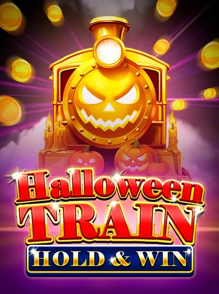 Halloween Train: Hold & Win - Game Logo