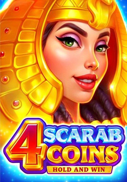 4 Scarab Coins: Hold and Win - Game Image
