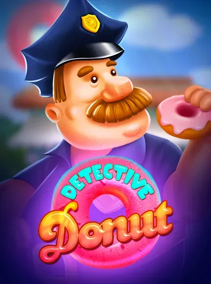 Detective Donut - Game Logo