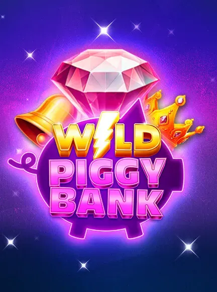 Wild Piggy Bank - Game Logo