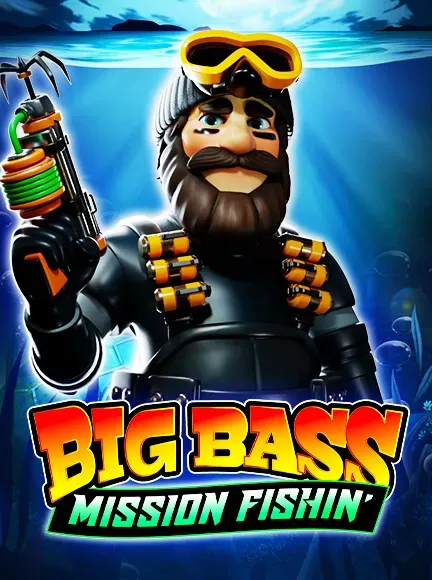Big Bass Mission Fishin' - Game Logo