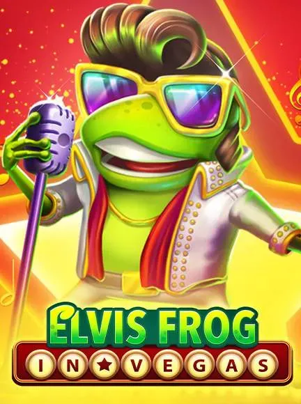 Elvis Frog in Vegas - Game Logo