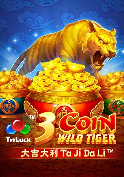 3 Coin Wild Tiger - Game Image