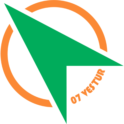 07 Vestur badge