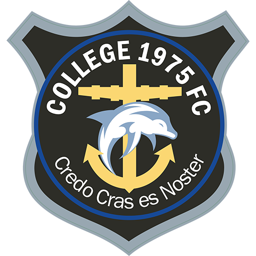 College 1975 badge