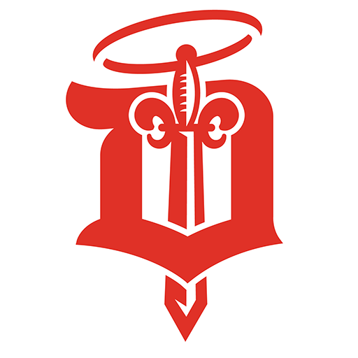 Dubuque Fighting Saints badge