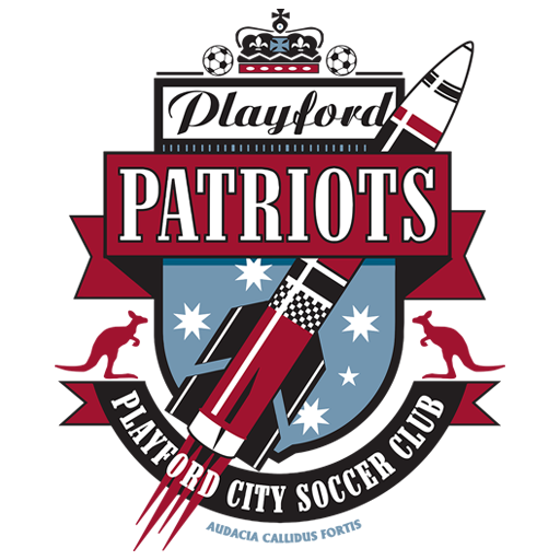 Playford City Patriots badge