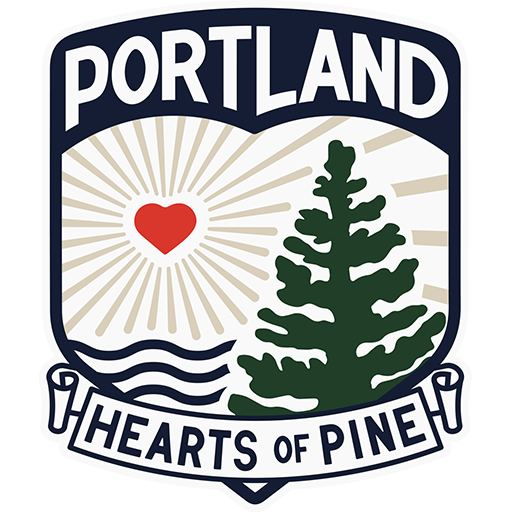 Portland Hearts of Pine badge