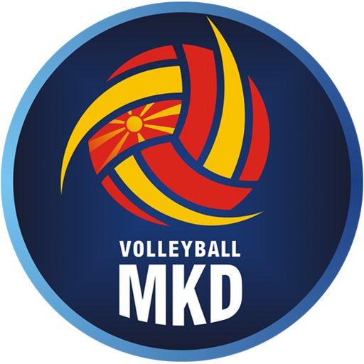 North Macedonia Volleyball badge