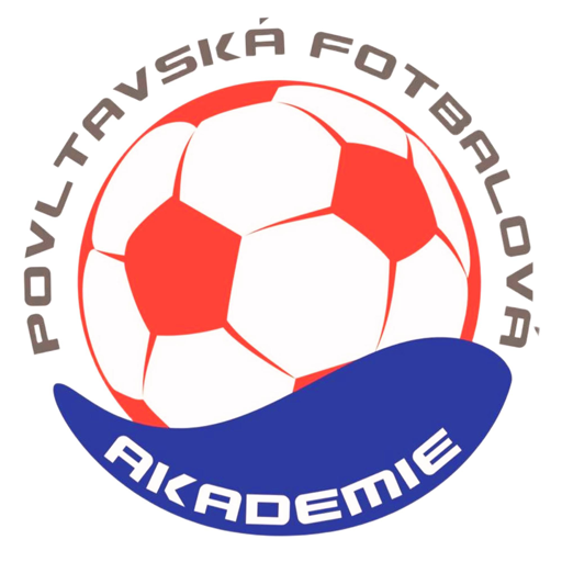 Povltavská fotbalová akademie badge