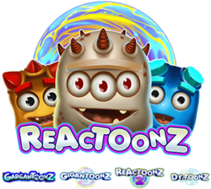 Conjunto de jogos Reactoonz da Play n GO